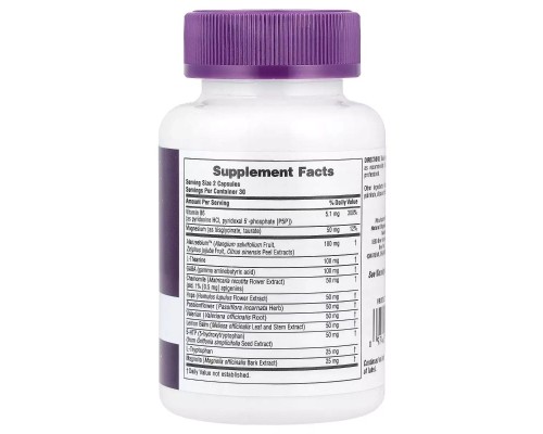 Вітамінно-мінеральний комплекс Natures Plus Комплекс для зняття стресу, без мелатоніну, Stress & Sleep Com (NAP-47593)