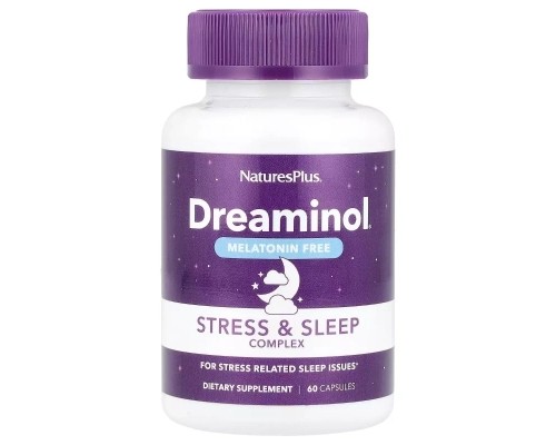 Вітамінно-мінеральний комплекс Natures Plus Комплекс для зняття стресу, без мелатоніну, Stress & Sleep Com (NAP-47593)