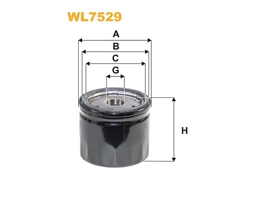 Фільтр масляний Wixfiltron WL7529