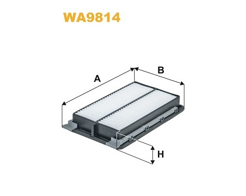 Повітряний фільтр для автомобіля Wixfiltron WA9814