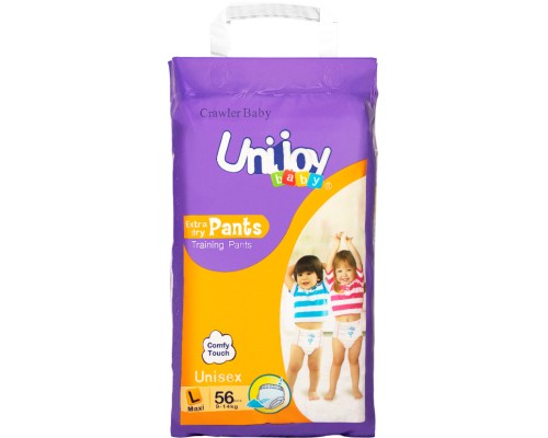 Підгузки Unijoy baby Soft L 4 (9-14 кг) 56 шт (6967252809062)