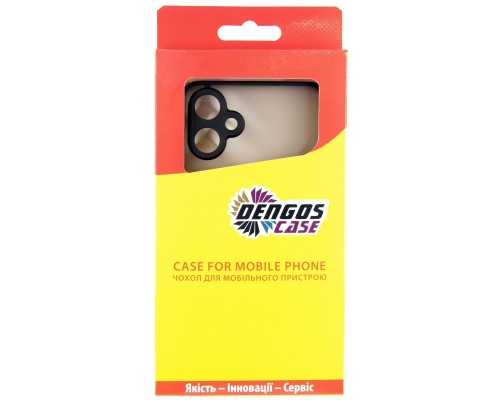 Чохол до мобільного телефона Dengos Matte Samsung Galaxy A06 (Black) (DG-TPU-MATT-157)