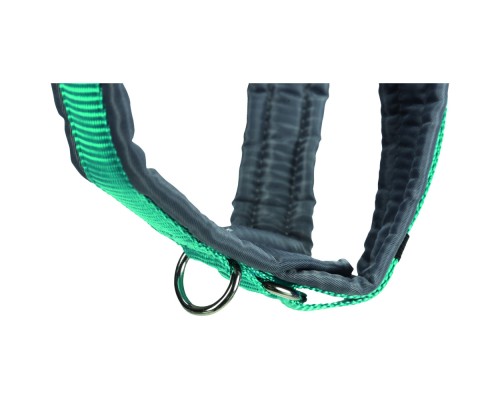 Шлея для собак Trixie Premium Трекінгова M-L 62-74 см 25 мм Аква-графіт (4053032679108)