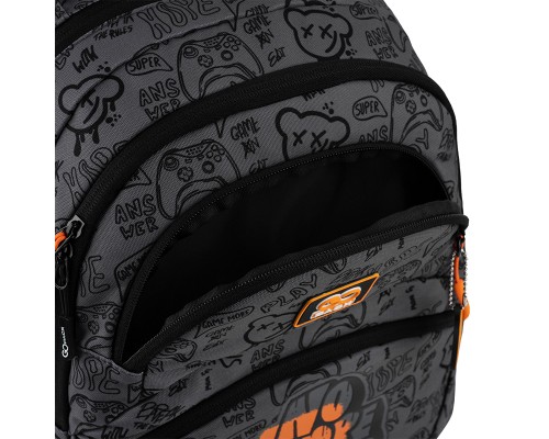 Рюкзак шкільний GoPack Education 175M-5 No More Rules (GO25-175M-5)