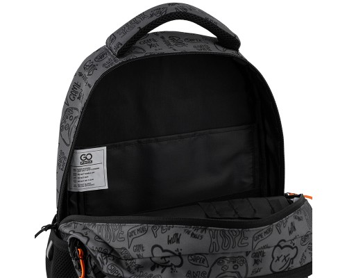 Рюкзак шкільний GoPack Education 175M-5 No More Rules (GO25-175M-5)