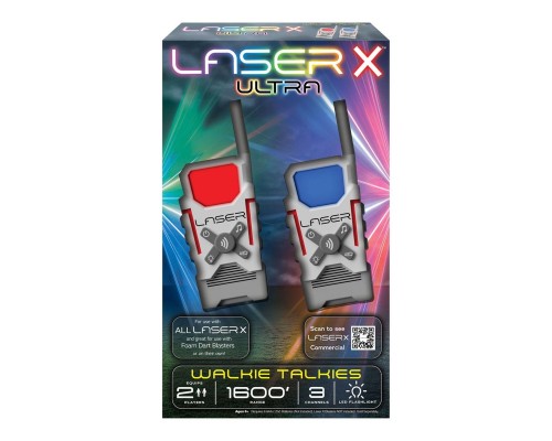 Ігровий набір Laser X Набір іграшкових рацій - Ultra для двох гравців (87557)