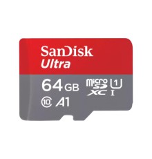 Карта пам'яті SanDisk 64GB microSDXC class 10 UHS-I A1 (SDSQUAB-064G-GN6MN)