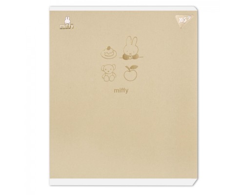 Зошит Yes Gold Miffy А5 24 аркушів клітинка (767537)