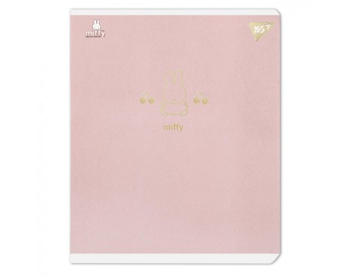 Зошит Yes Gold Miffy А5 24 аркушів клітинка (767537)