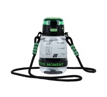 Поїльник-непроливайка Kite 700 мл, чорно-зелена (K25-1218-2)