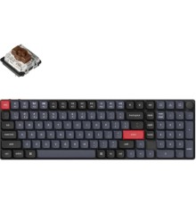 Клавіатура Keychron K17 PRO Gateron MX 2.0 Brown QMK Wireless/Bluetooth/USB-А UA Black (K17P-B3-UA)