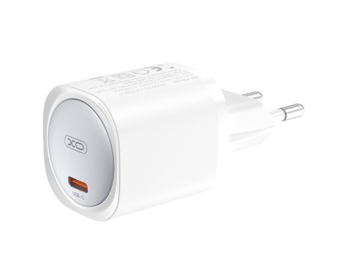 Зарядний пристрій XO CE20 33W USB-C PD30W/PPS33W White (CE20_White)