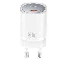 Зарядний пристрій XO CE20 33W USB-C PD30W/PPS33W White (CE20_White)