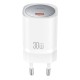Зарядний пристрій XO CE20 33W USB-C PD30W/PPS33W White (CE20_White)