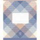 Зошит Школярик Plaid pattern 12 аркушів лінія (012-3345L)