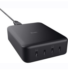 Зарядний пристрій Trust Maxo 4xUSB-C PD240W GaN Black (25413_TRUST)
