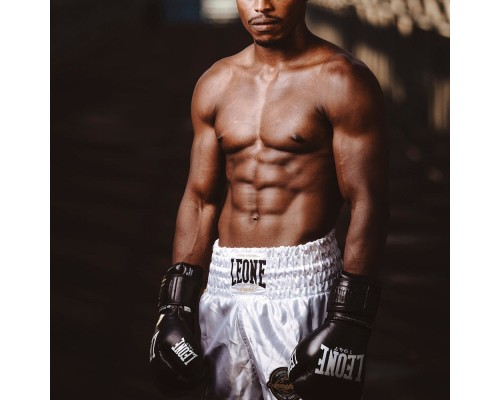 Боксерські рукавички Leone GN111 The Greatest Black 12 унцій (GN111_Black_12oz)