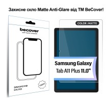 Скло захисне BeCover Matte Anti-Glare Samsung Galaxy Tab A11 Plus SM-X236B 11.0