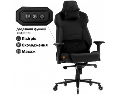 Крісло ігрове GT Racer X-8703 Black (X-8703 Fabric Black)