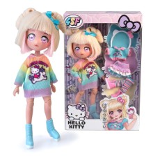 Лялька 4SF Manga Dolls Hello Kitty Стильна Цукерочка-єдиноріг (HKTF2000)