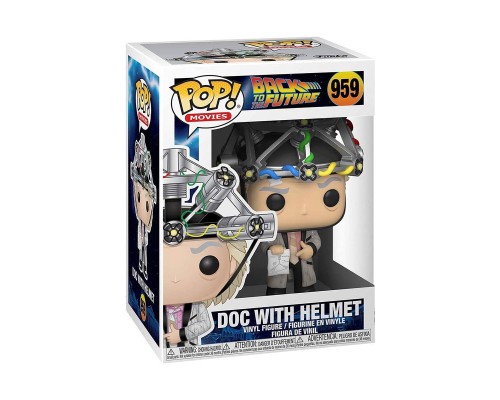 Фігурка Funko Pop серії Назад у майбутнє - Док у шоломі (46914)