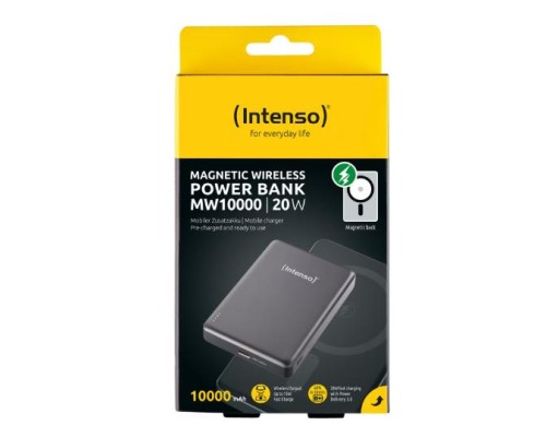 Батарея універсальна Intenso MW10000 10000mAh Magnetic grey (7344034)