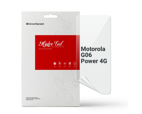 Плівка захисна Armorstandart hydrogel Motorola G06 Power 4G (ARM89089)