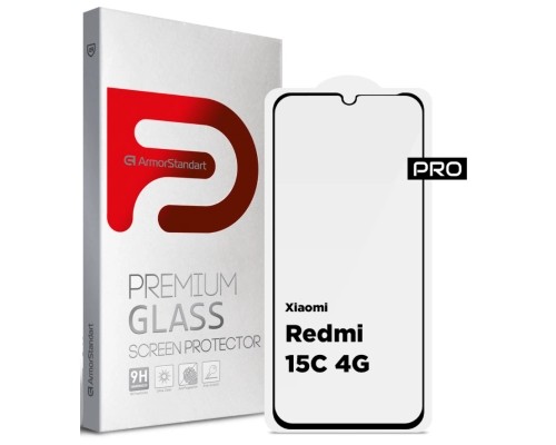 Скло захисне Armorstandart Pro Xiaomi Redmi 15C 4G (ARM85416)