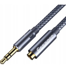Кабель мультимедійний 3.5mm F to 3.5mm M 2.0m Essager (EYPY35-MYA0G)