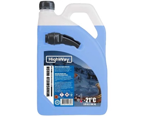 Омивач автомобільний HighWay -21С синій 4л (10138)