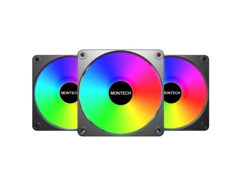 Кулер до корпусу MONTECH GF120 V2 ARGB PWM 3I (GF120 V2 ARGB PWM 3I1(B))
