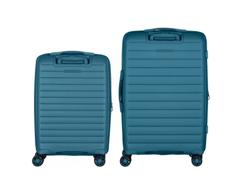 Набір валіз 2E Aero (M+S), сині (2E-SPP-AERO-SET2-TB)