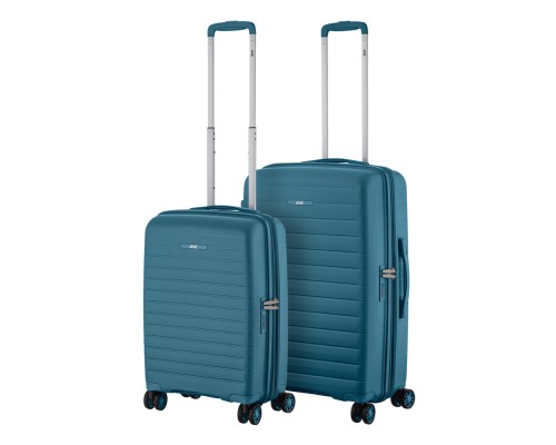 Набір валіз 2E Aero (M+S), сині (2E-SPP-AERO-SET2-TB)