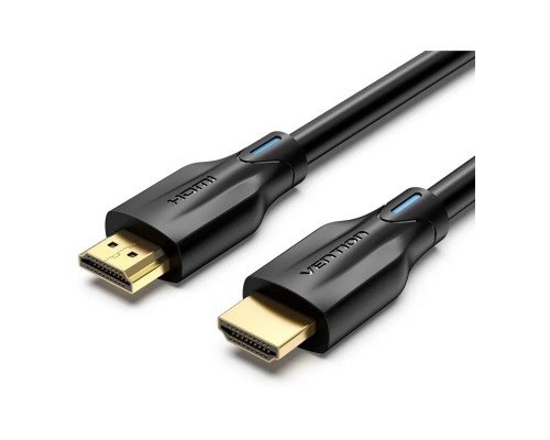 Кабель мультимедійний HDMI Male to Male 8K HD Cable 10M Black VENTION (AANBL)