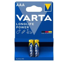 Батарейка Varta AAA Longlife Power лужна * 2 (04903121412) 