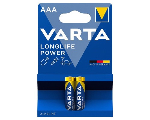 Батарейка Varta AAA Longlife Power лужна * 2 (04903121412) 