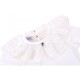 Кофта дитяча Breeze з оборкою із мережив (9285-140G-beige)