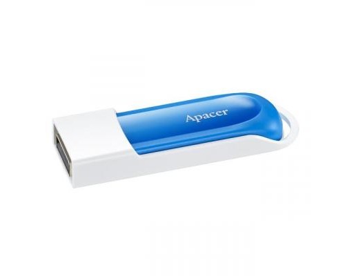 USB флеш накопичувач Apacer 64GB AH23A White USB 2.0 (AP64GAH23AW-1) 