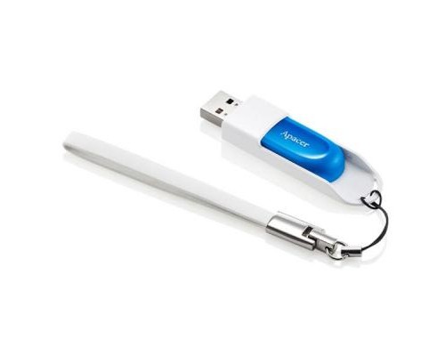 USB флеш накопичувач Apacer 64GB AH23A White USB 2.0 (AP64GAH23AW-1) 