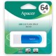 USB флеш накопичувач Apacer 64GB AH23A White USB 2.0 (AP64GAH23AW-1) 