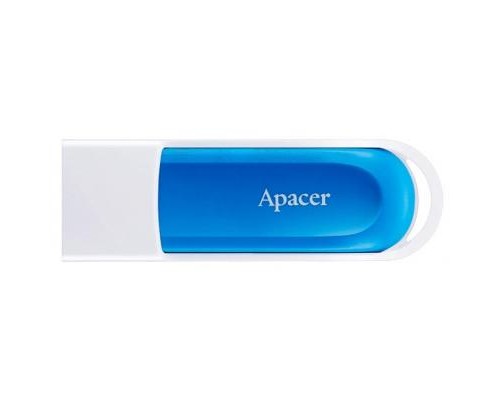 USB флеш накопичувач Apacer 64GB AH23A White USB 2.0 (AP64GAH23AW-1) 