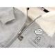 Кофта дитяча Haknur на блискавки з хутряним капюшоном (6943-68G-gray)