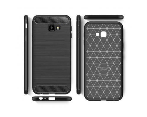 Чохол до мобільного телефона Laudtec для Samsung J4 Plus/J415 Carbon Fiber (Black) (LT-J415F)