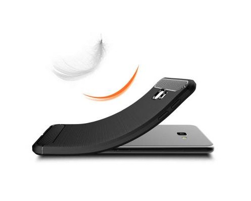 Чохол до мобільного телефона Laudtec для Samsung J4 Plus/J415 Carbon Fiber (Black) (LT-J415F)