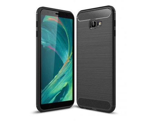 Чохол до мобільного телефона Laudtec для Samsung J4 Plus/J415 Carbon Fiber (Black) (LT-J415F)