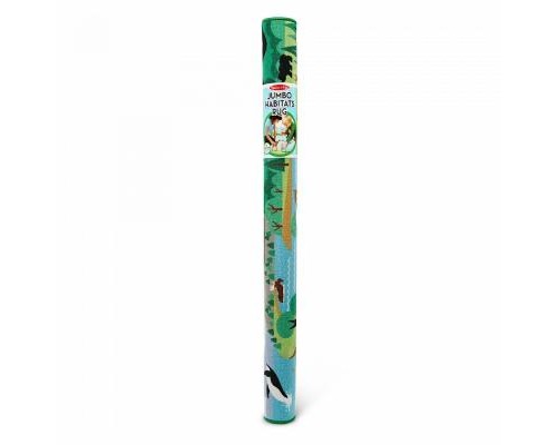 Дитячий килимок Melissa&Doug Подорож по світу з тваринами (MD15192) Дитячий килимок Melissa&Doug Подорож по світу з тваринами (MD15192)