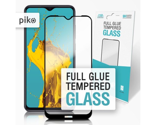 Скло захисне Piko Full Glue Xiaomi Redmi Note 8T (1283126496547)
