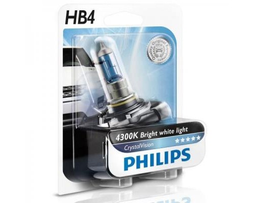 Автолампа Philips галогенова 51W (9006 CVB1)