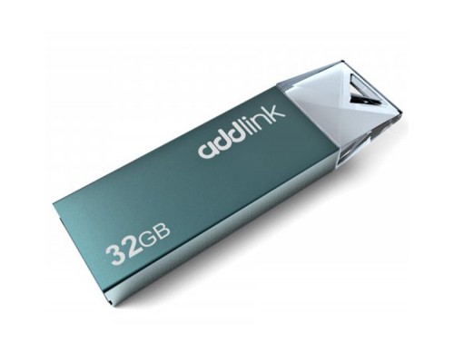 USB флеш накопичувач AddLink 32GB U10 Blue USB 2.0 (ad32GBU10B2) 