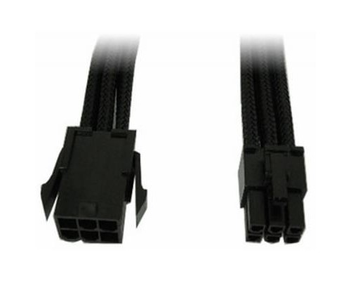 Кабель Gelid Solutions 6-pin PCI-E, 30см, черный (CA-6P-01) Кабель Gelid Solutions 6-pin PCI-E, 30см, черный (CA-6P-01)